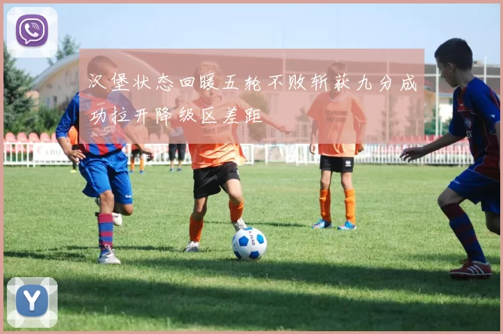 汉堡状态回暖五轮不败斩获九分成功拉开降级区差距